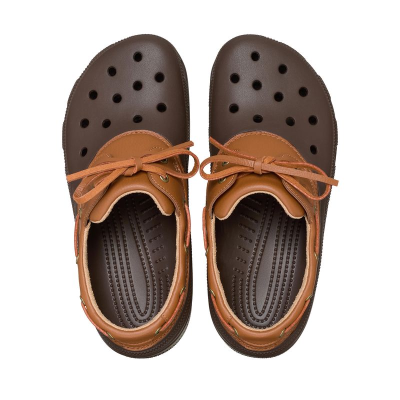 Zapato Unisex Classic Boat Shoe Café Crocs