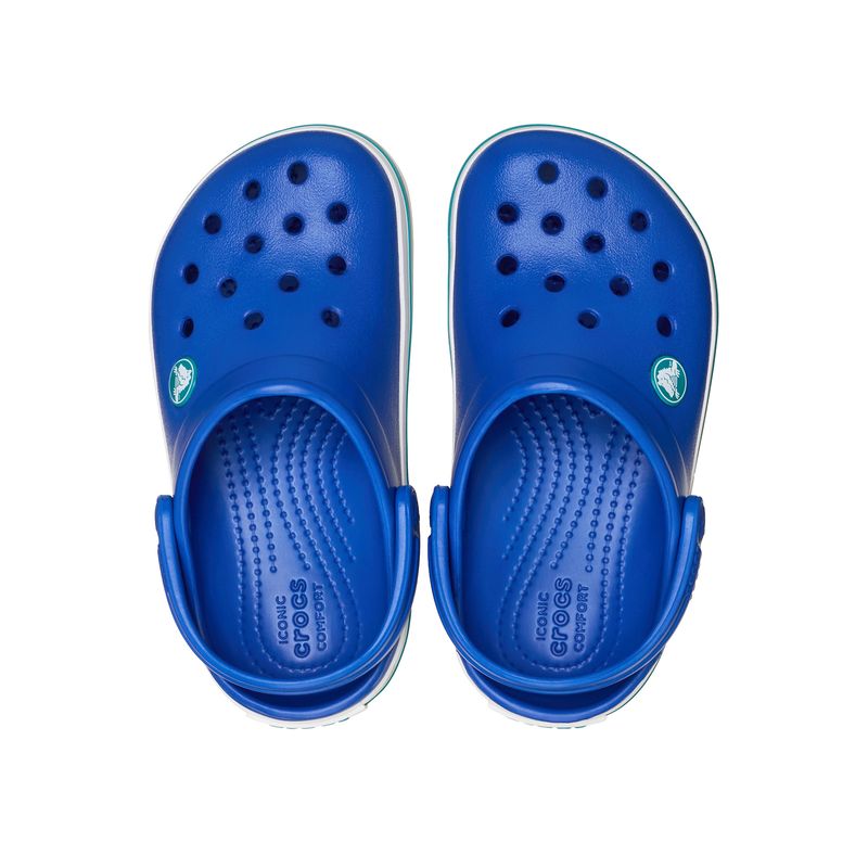 Zueco Niños Pequeños Crocband Clog T Azul Crocs