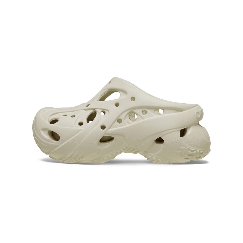 Zueco Mujer Caged Clog Beige Crocs