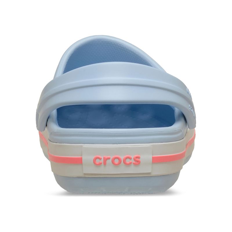 Zueco Niños Grandes Crocband Clog K Celeste Crocs