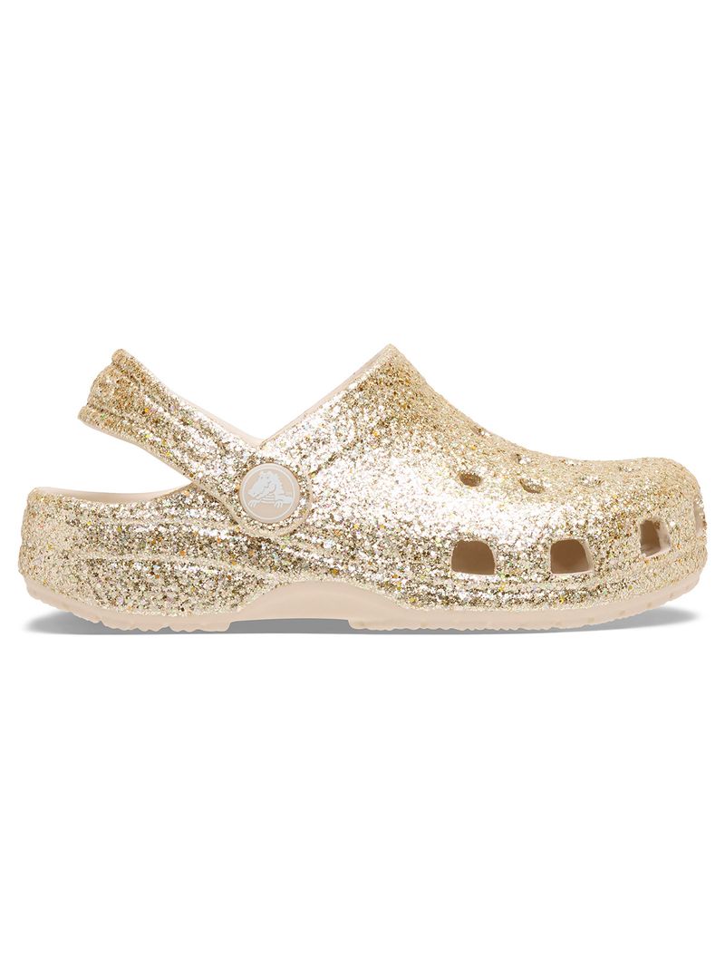 Zueco-Niños-Grandes-Classic-Glitter-K-Metalizado-Crocs