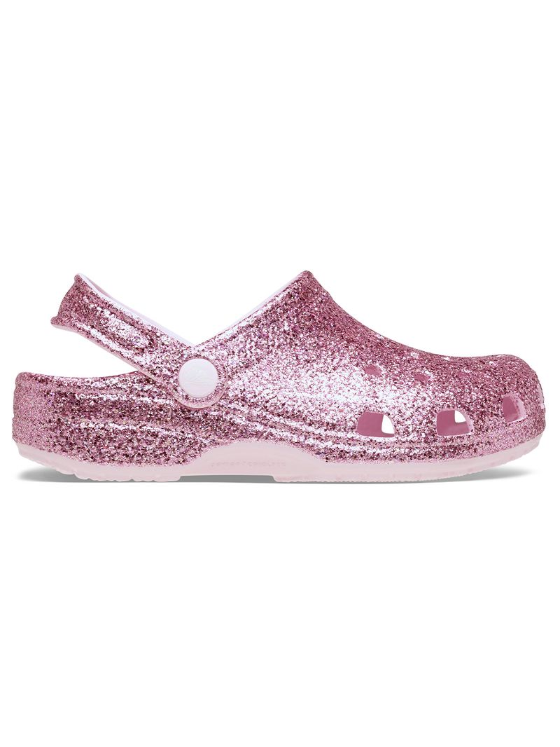 Zueco-Mujer-Glitter-Clog-K-Rosado-Crocs