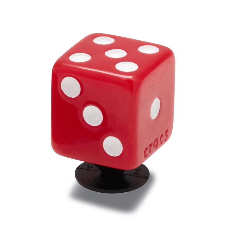 Jibbitz-Dado-Rojo-Crocs