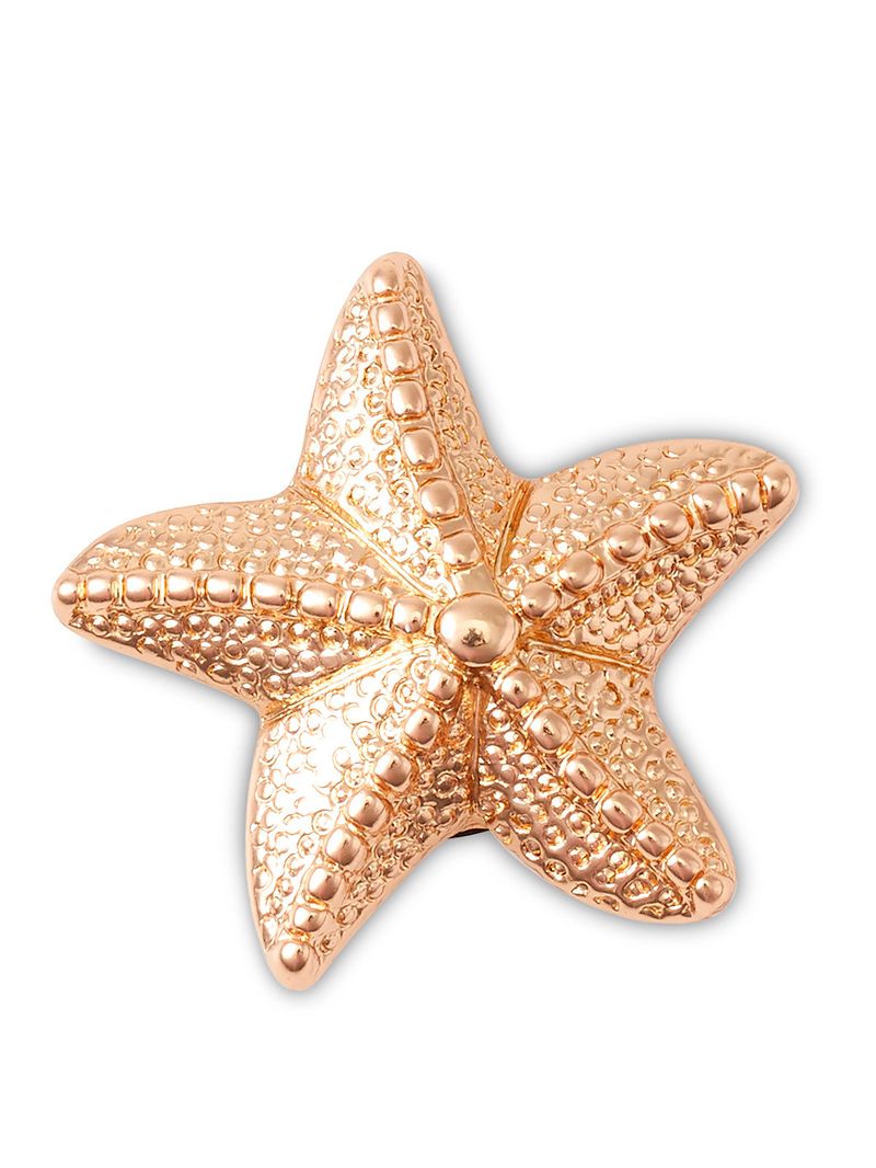 Jibbitz-Estrella-De-Mar-Dorada-Crocs