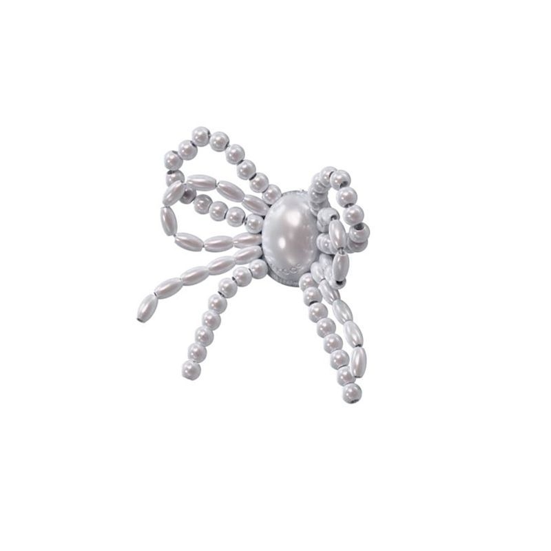 Jibbitz Lazo de Perlas Blanca Crocs