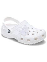 Jibbitz-Perla-Blanca-con-bordado-floral-Blanco-Crocs