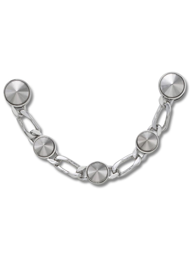 Jibbitz-Cadena-De-Plata-Con-Tachas-Crocs