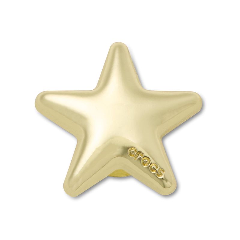 Jibbitz Estrella Burbuja Dorada Crocs