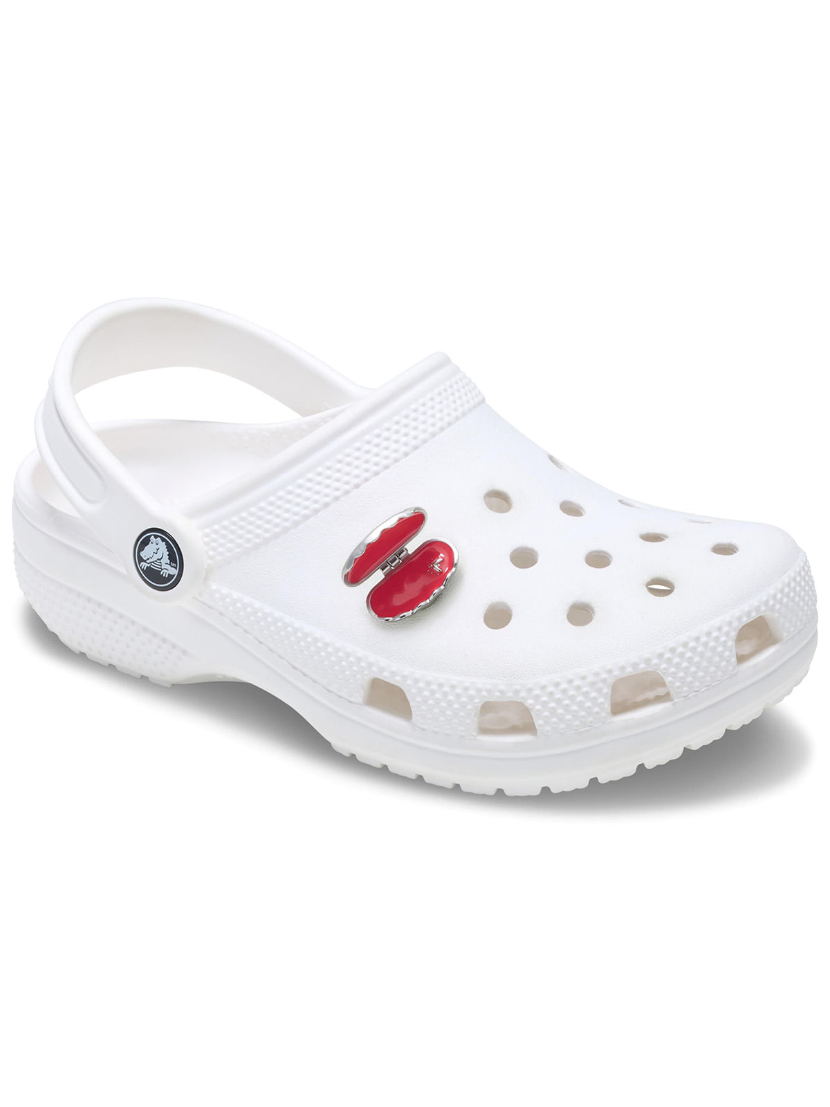 Jibbitz Planta carnívora plegable plateada  Crocs