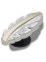Jibbitz-Pluma-Plateada-Crocs