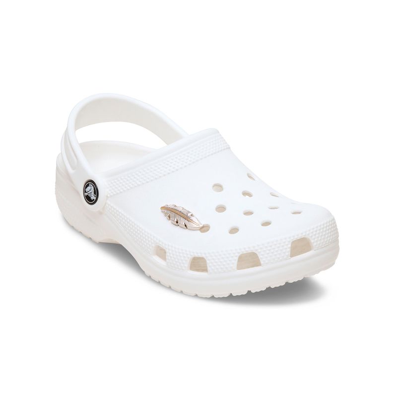 Jibbitz Pluma Plateada Crocs