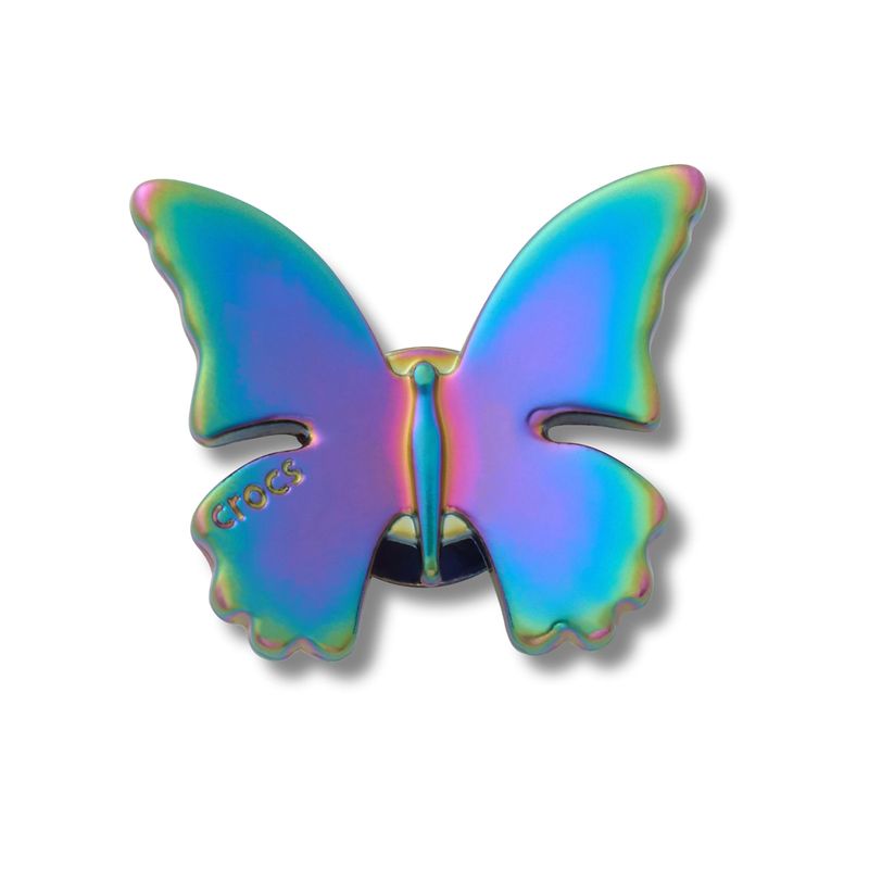 Jibbitz-Mariposa-Iridescente-Metalizada-Crocs