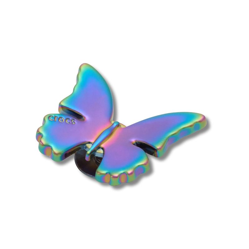 Jibbitz-Mariposa-Iridescente-Metalizada-Crocs