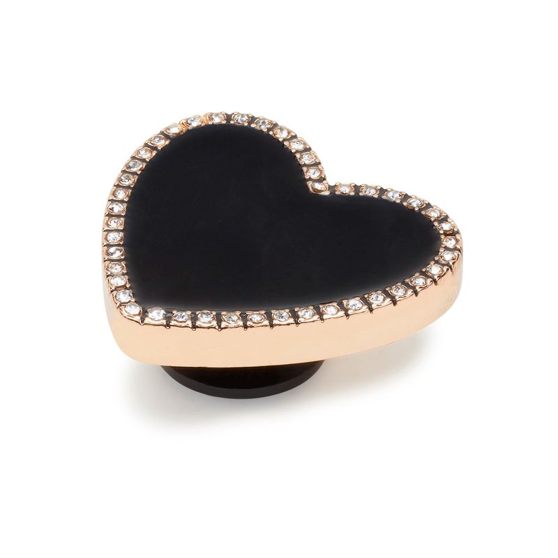 Jibbitz-Corazon-Negro-Crocs