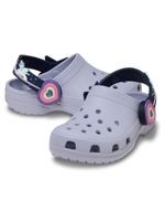 Zueco-Niños-Pequeños-Classic-Lights-Morado-Crocs