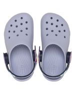 Zueco-Niños-Pequeños-Classic-Lights-Morado-Crocs