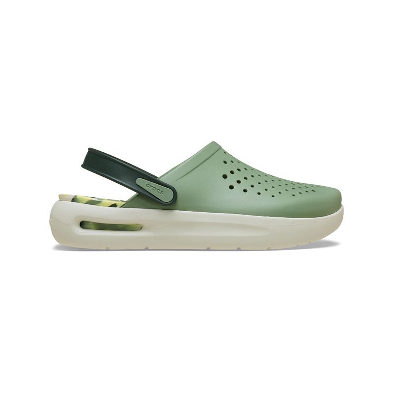 Zueco Unisex InMotion Clog Verde Crocs