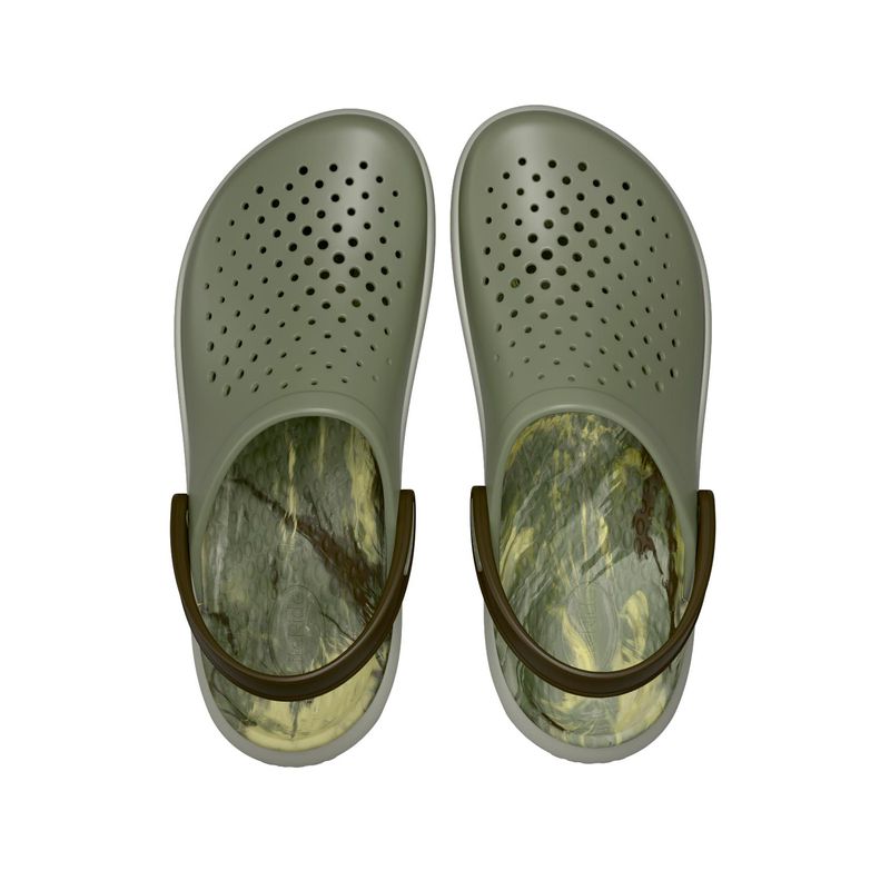 Zueco Unisex InMotion Clog Verde Crocs