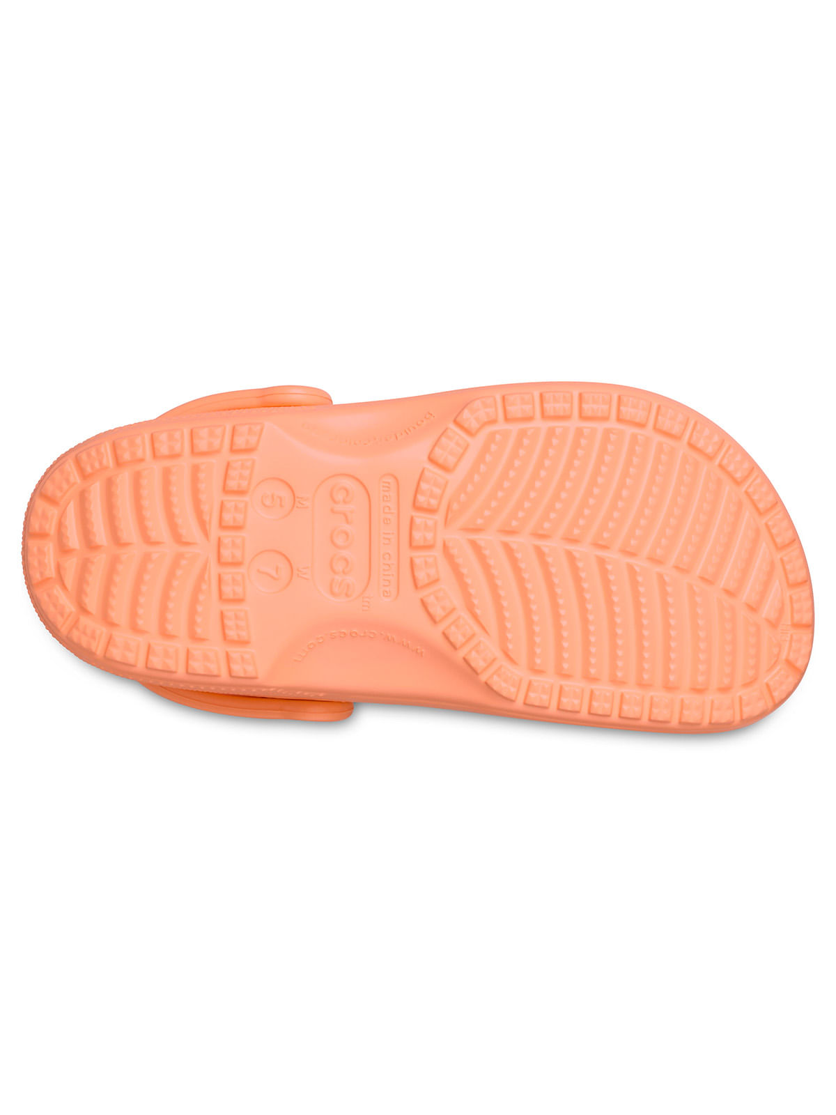 Zueco Unisex Classic Clog Naranjo Crocs