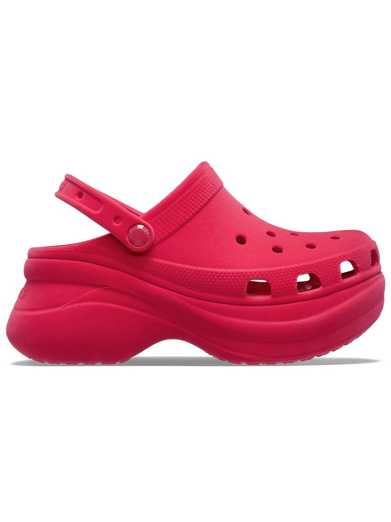 Zueco-Plataforma-Mujer-Bae-Velvet-Fucsia-Crocs