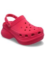 Zueco-Plataforma-Mujer-Bae-Velvet-Fucsia-Crocs