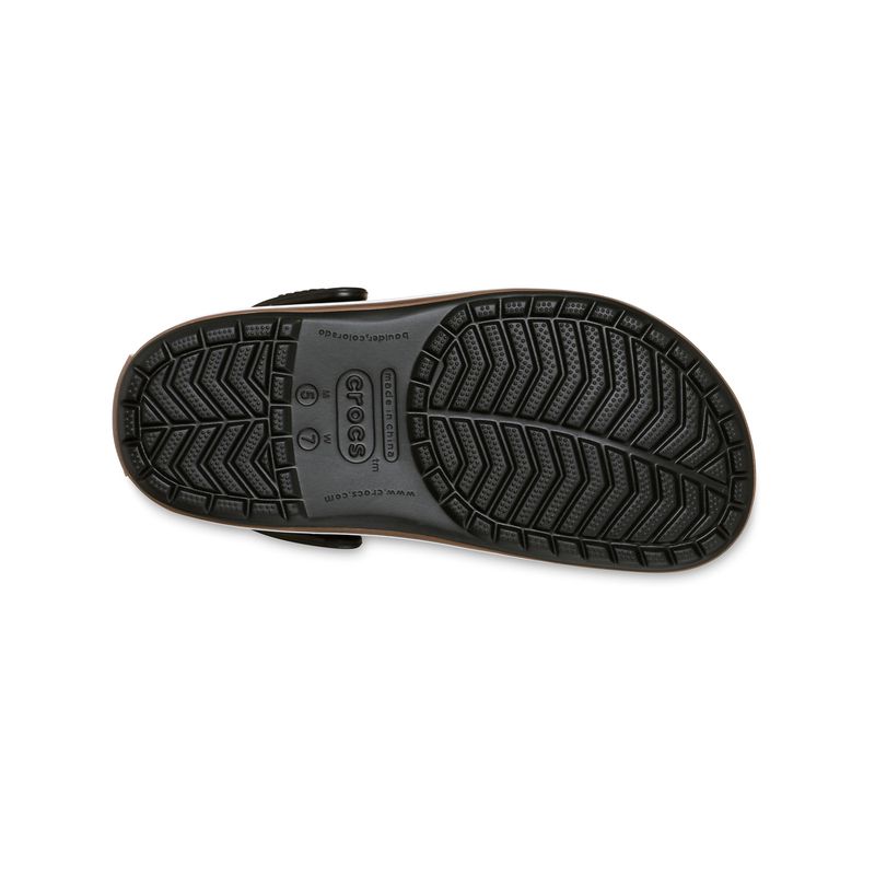 Zueco Unisex Crocband Gum Clog Negro Crocs