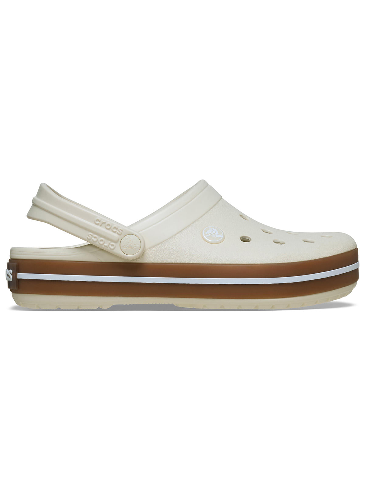 Sueco Unisex Crocband Gum Clog Café Crocs