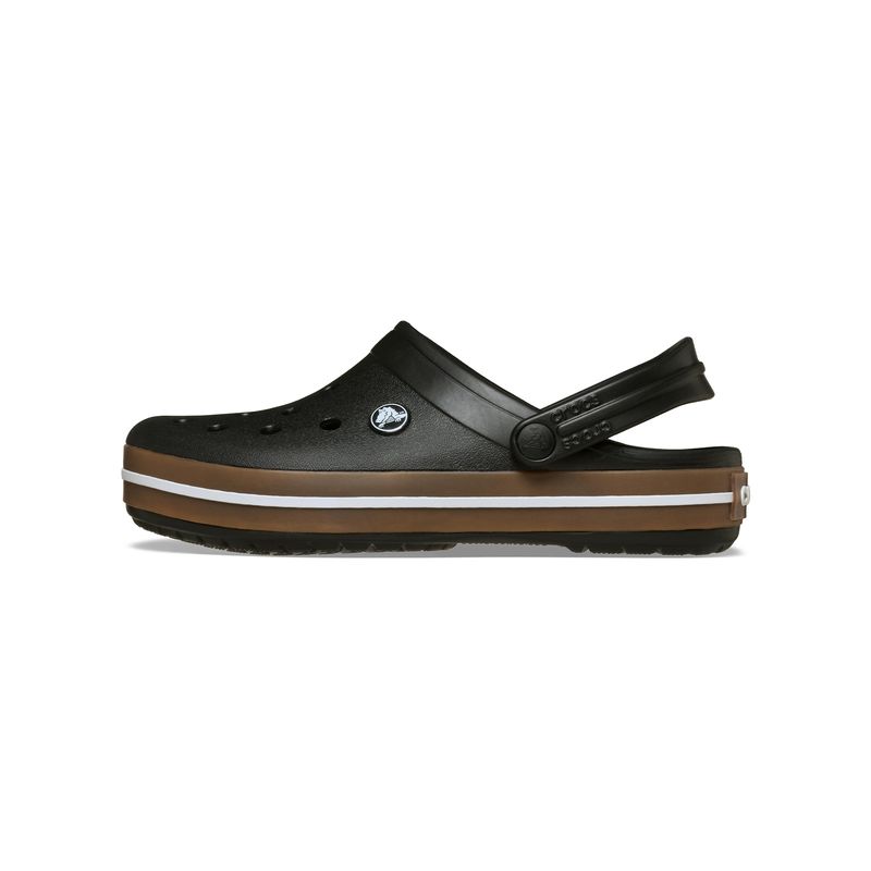 Zueco Unisex Crocband Gum Clog Negro Crocs