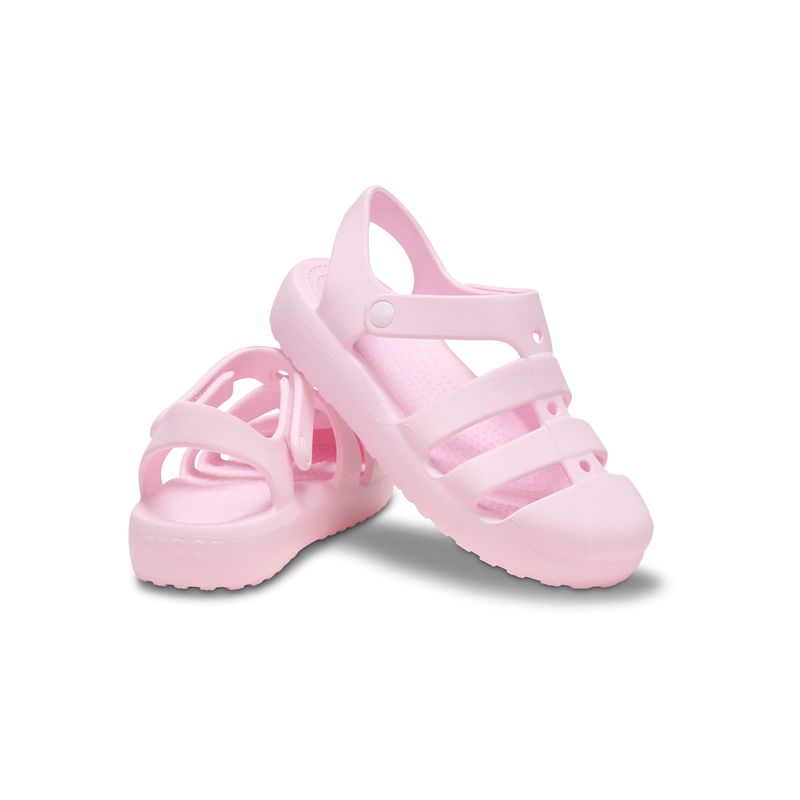 Sandalia-Niños-Pequeños-Classic-Fisherman-Rosado-Crocs