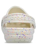 Zueco-Niños-Grandes-Classic-Glow-Paint-K-Blanco-Crocs