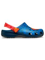 Zueco-Unisex-Superman-Classic-Azul-Crocs