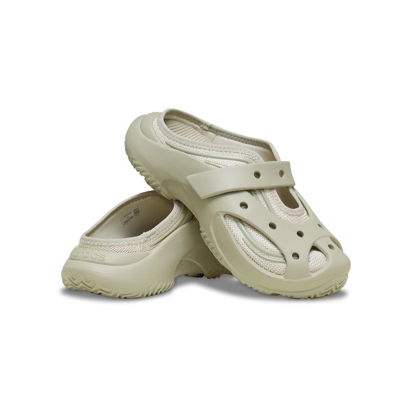 Zueco Mujer Caged Mule Beige Crocs