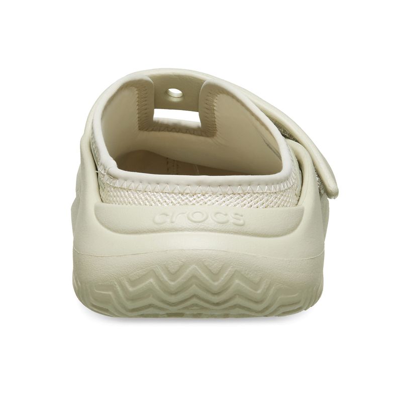 Zueco Mujer Caged Mule Beige Crocs