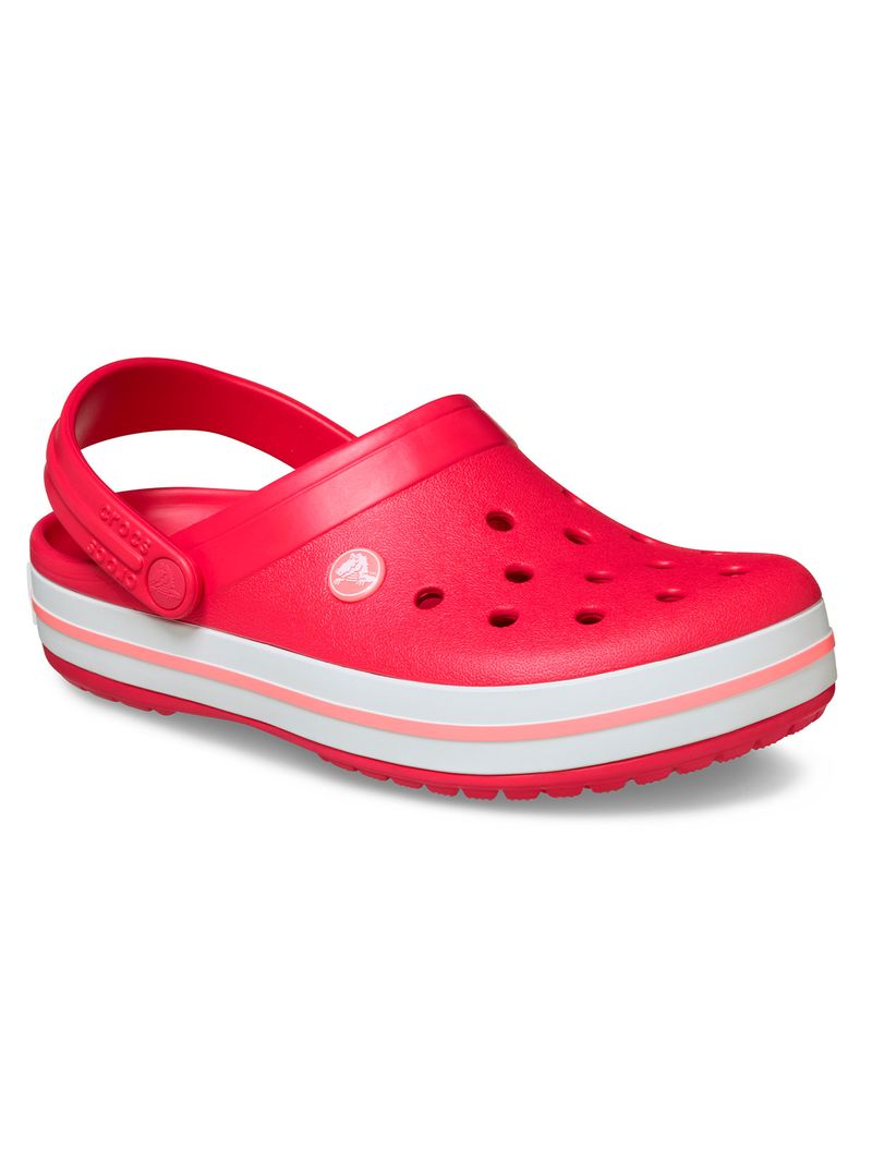 Zueco-Mujer-Crocband-Rojo-Crocs