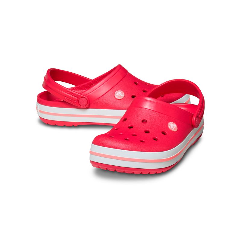 Zueco Mujer Crocband Rojo Crocs