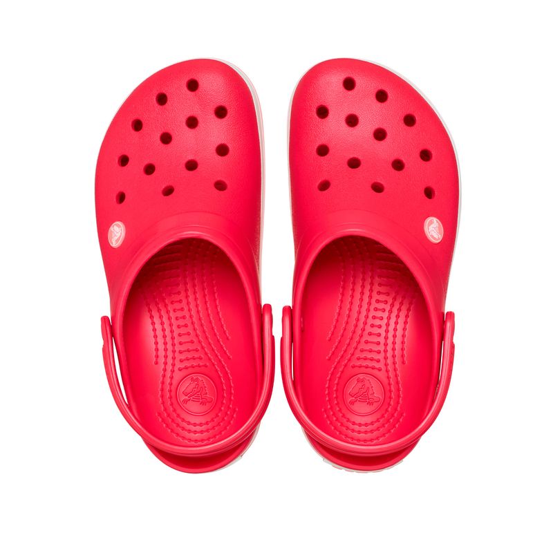 Zueco Mujer Crocband Rojo Crocs