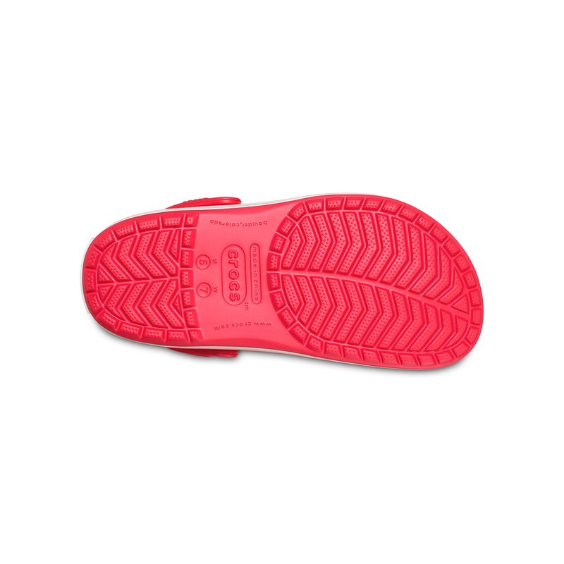 Zueco Mujer Crocband Rojo Crocs