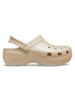 Zueco-Mujer-Classic-Plataforma-Glitter-Beige-Crocs