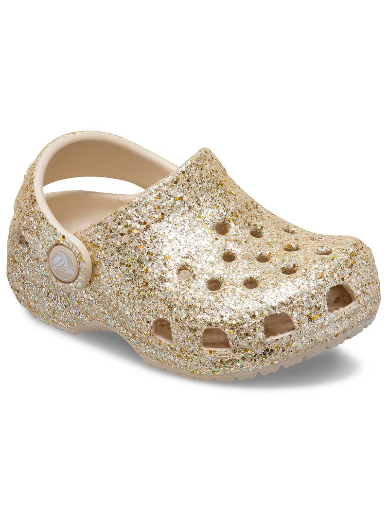 Zueco-Bebes-Recien-Nacidos-Metalizado-Crocs