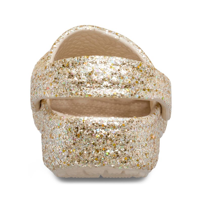 Zueco Bebés Recién Nacidos Metalizado Crocs