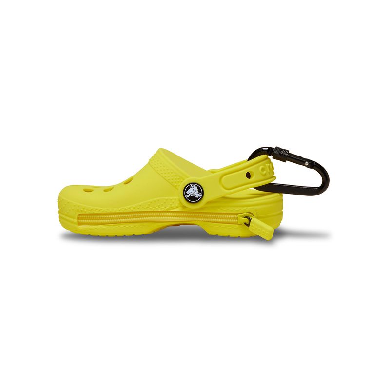 Llavero monedero Classic Clog Pouch Amarillo Crocs