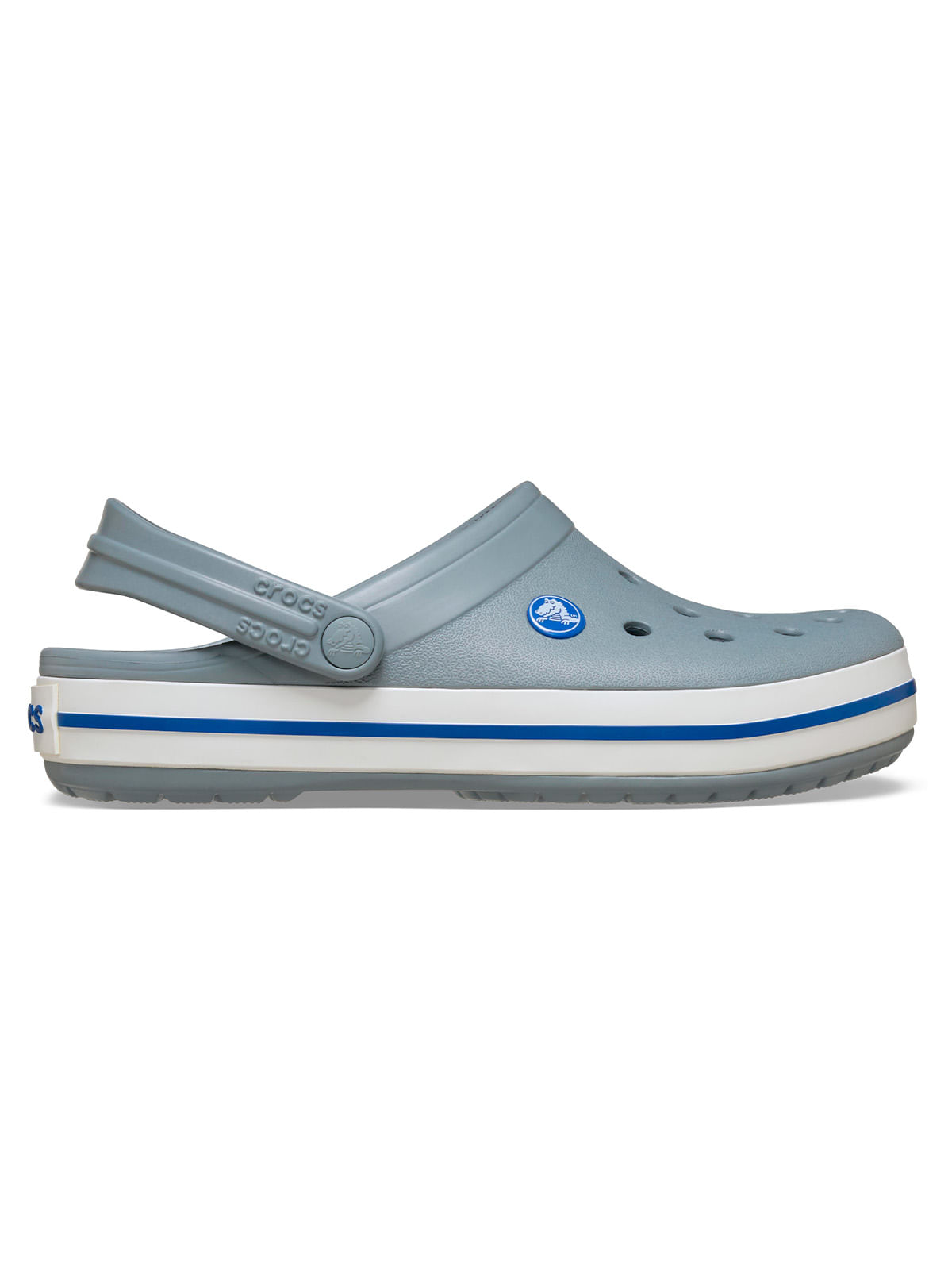 Zueco Unisex Crocband Gris Crocs
