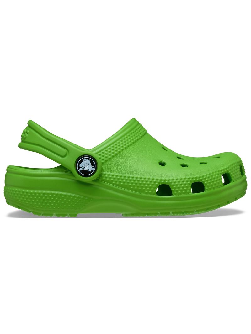 Zueco-Niños-Pequeños-Classic-Clog-T-Verde-Crocs