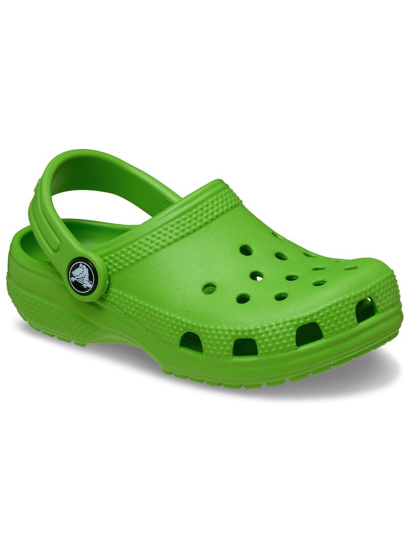 Zueco-Niños-Pequeños-Classic-Clog-T-Verde-Crocs