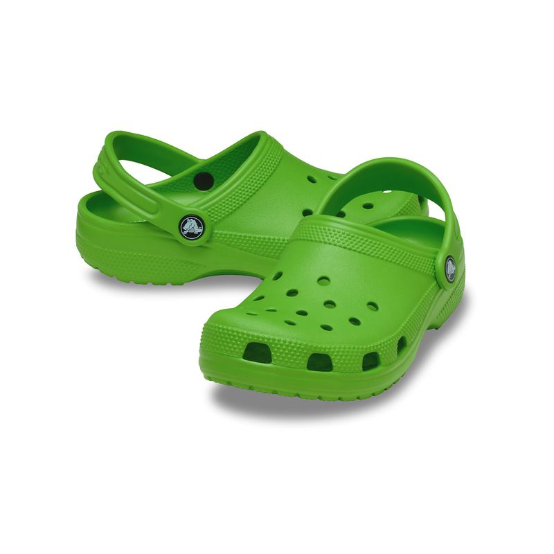Zueco Niños Grandes Classic Clog K Verde Crocs