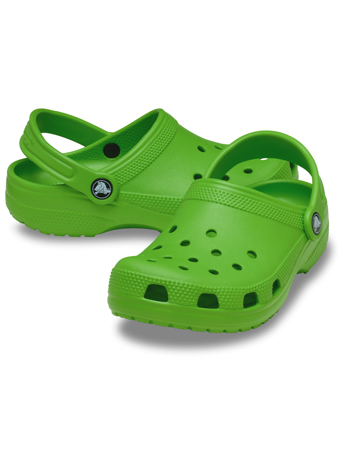 Zueco Niños Grandes Classic Clog K Verde Crocs