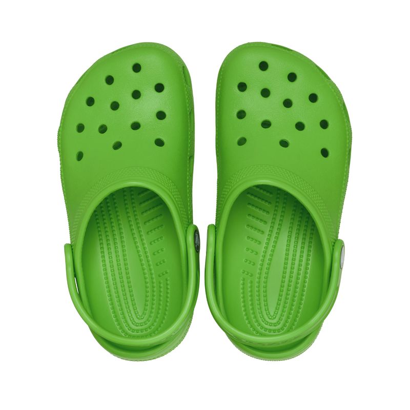 Zueco Niños Grandes Classic Clog K Verde Crocs