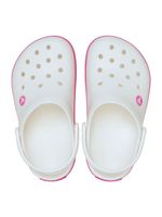 Zueco-Niños-Pequeños-Crocband-Clog-Blanco-Crocs