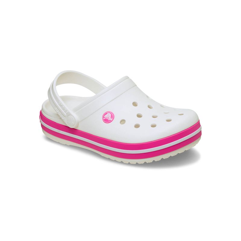 Zueco Niños Pequeños Crocband Clog Blanco Crocs