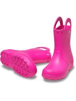 Bota-lluvia-Niños-Grandes-Handle-It-Rain-K-Rosa-Crocs